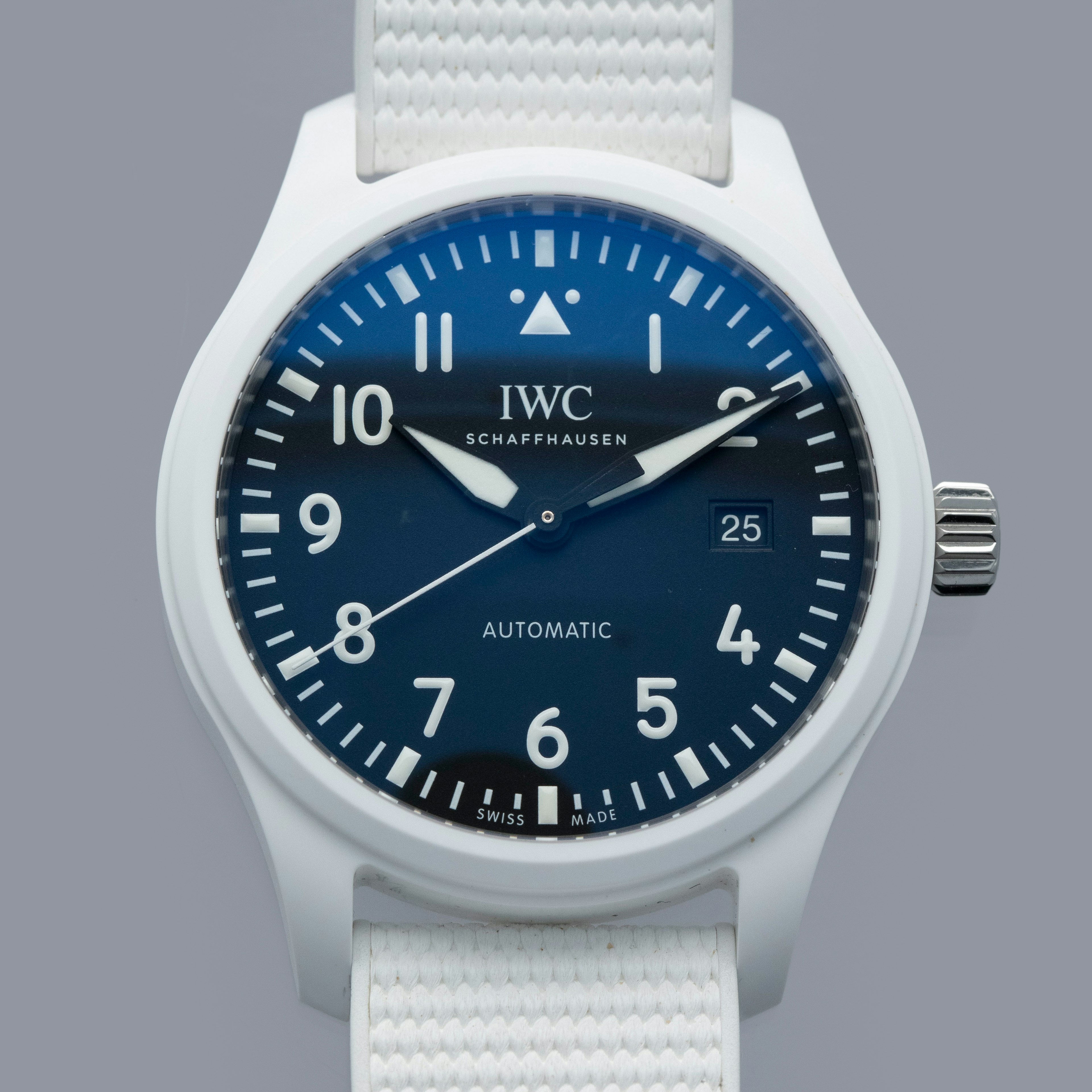 Thumbnail for IWC Pilot’s Watch 41 IW328104 Top Gun Lake Tahoe White Ceramic