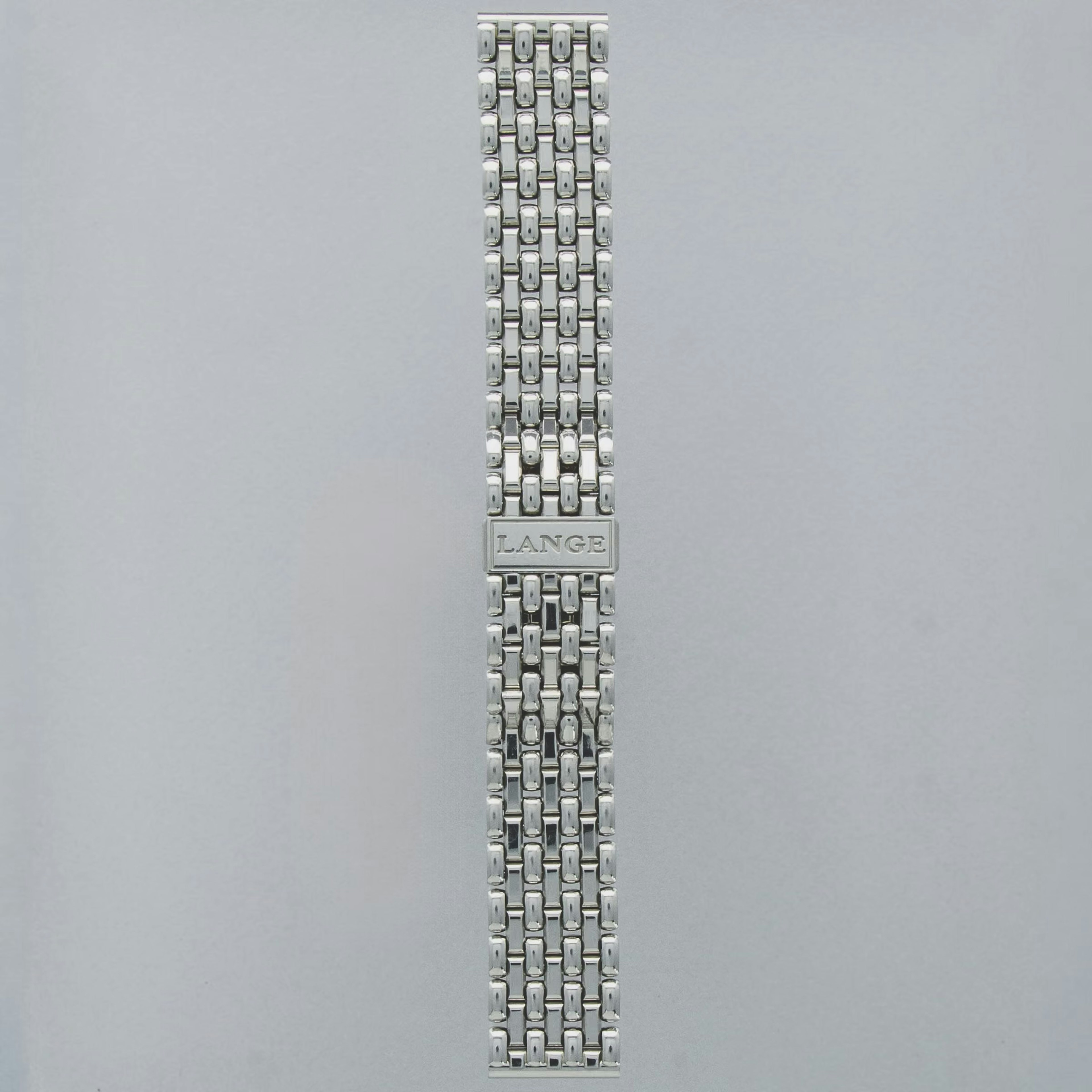 Thumbnail for A. Lange & Söhne 19mm Straight Endpiece Wellendorff Platinum Bracelet