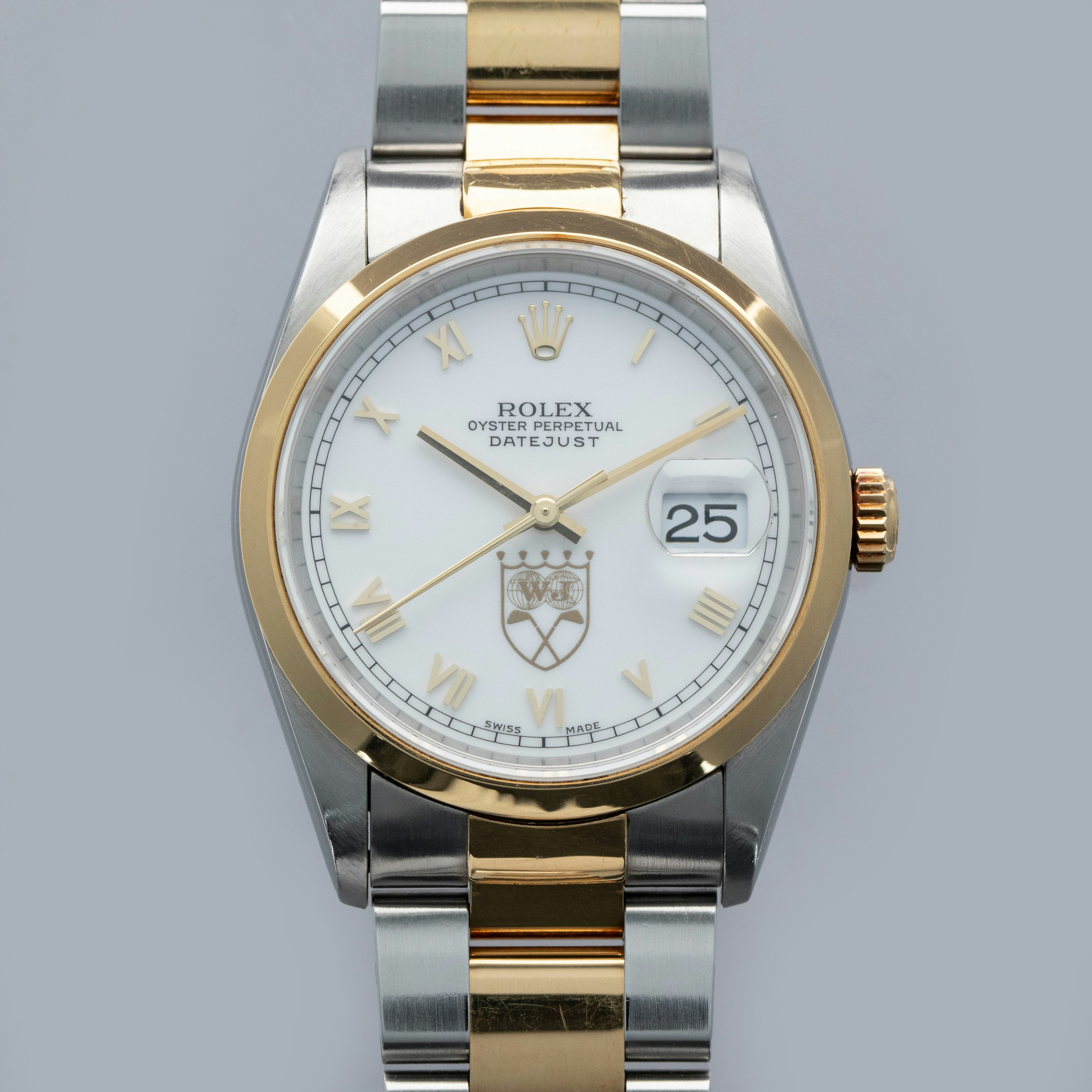 Thumbnail for ROLEX DATEJUST 16203 TWO-TONE WJ GOLF NICK PRICE DIAL