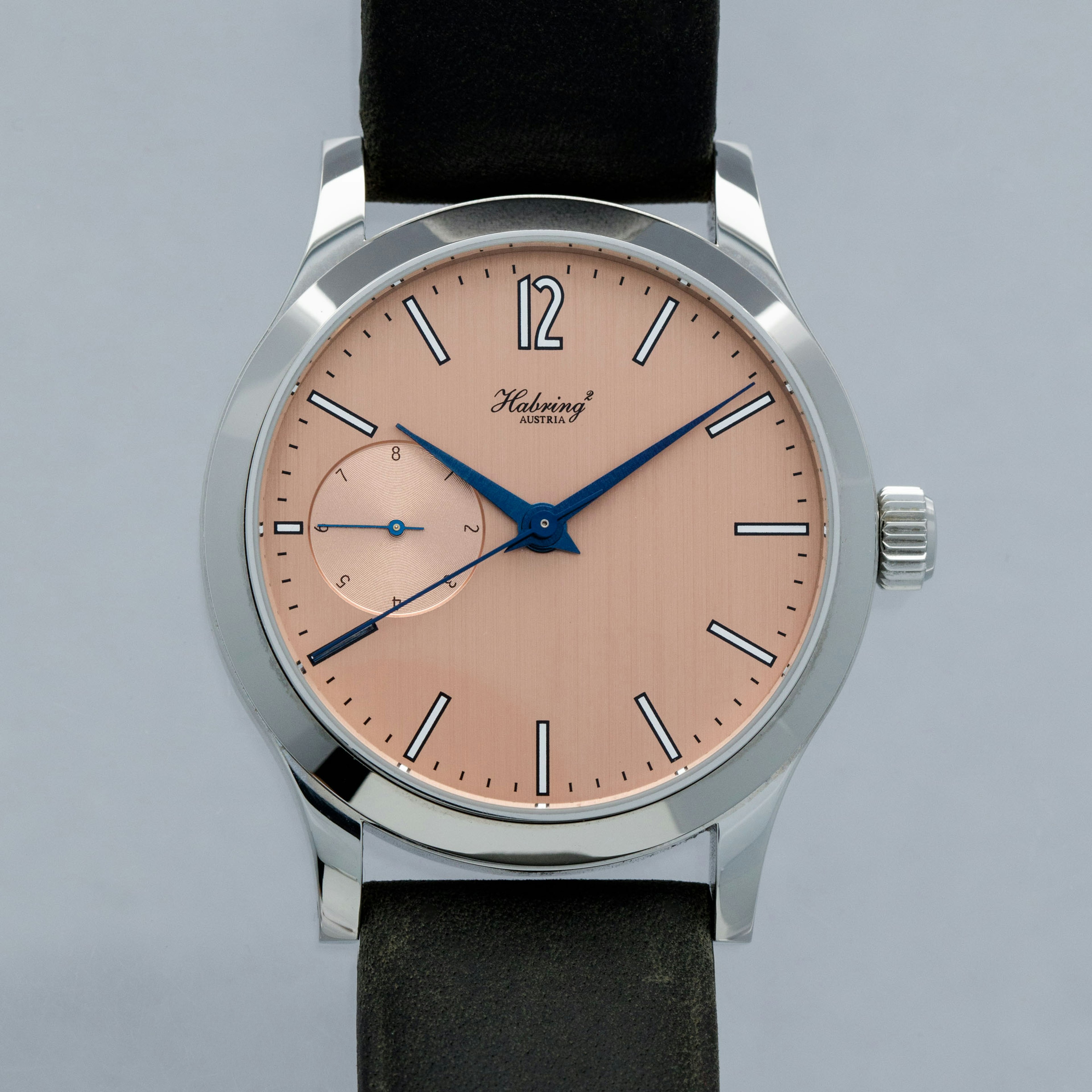 Thumbnail for The Habring2 Felix Foudroyante Salmon Dial