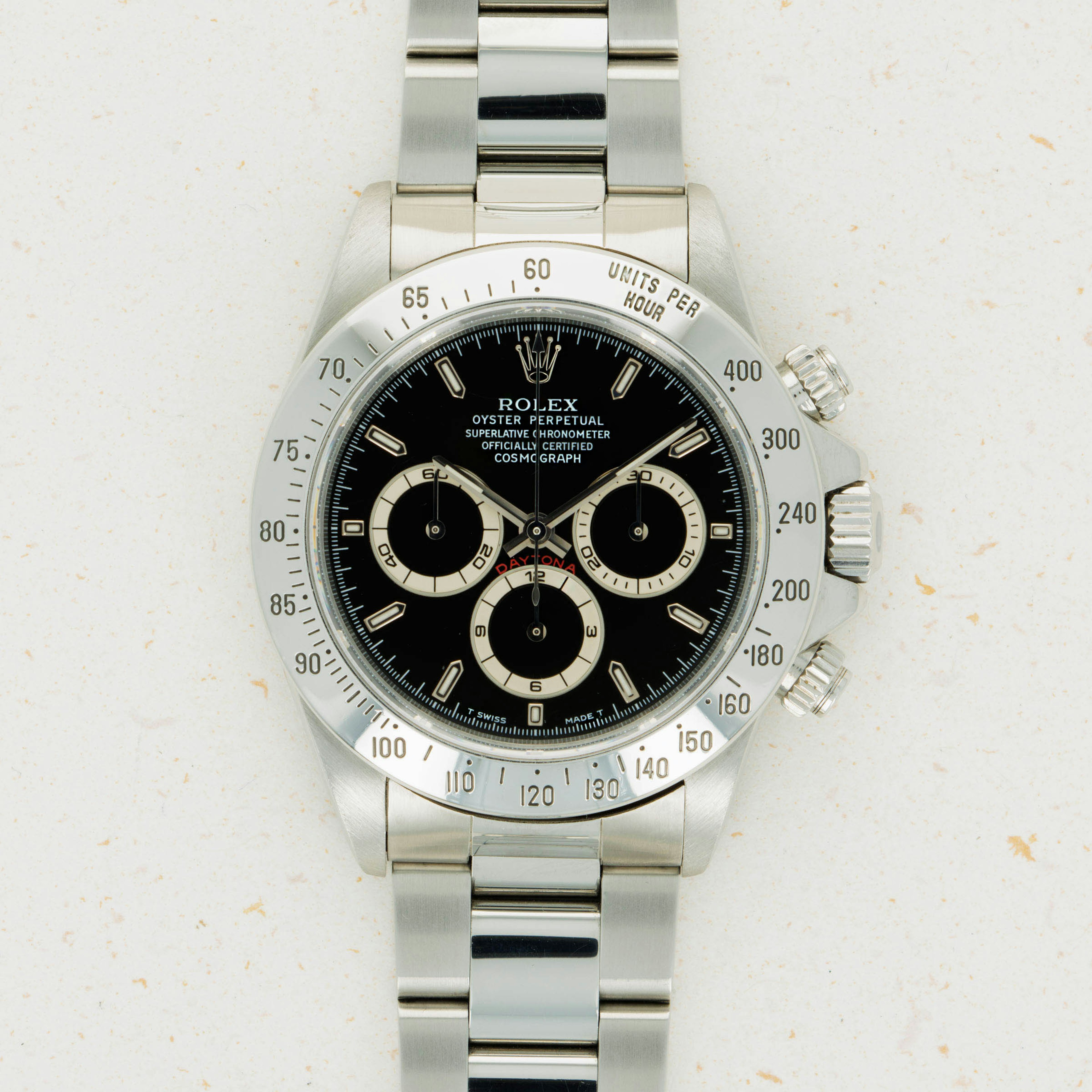 Thumbnail for Rolex Cosmograph Daytona 16520 Zenith Movement Black Dial