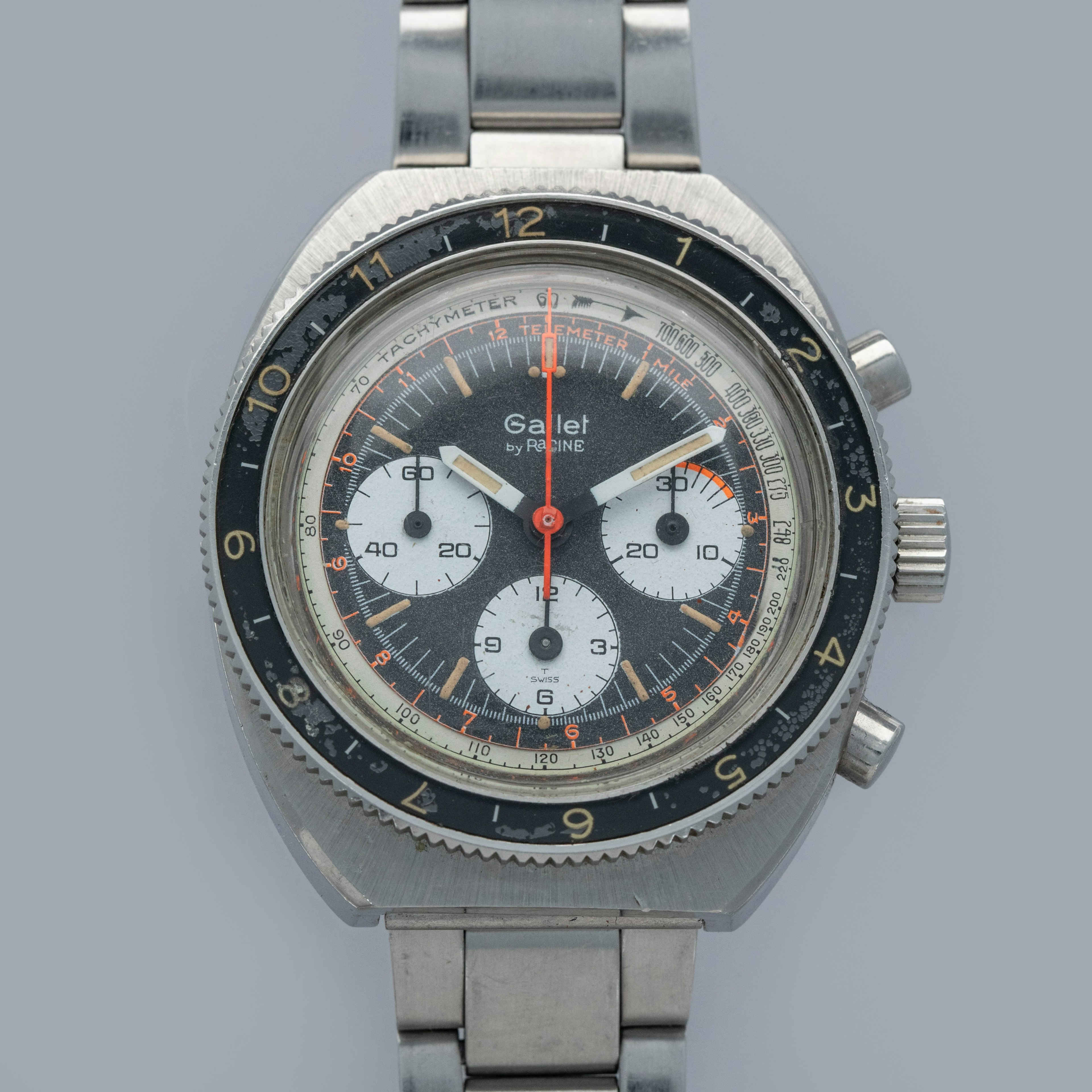 Thumbnail for Gallet by Racine Multichron Pilot Chronograph 