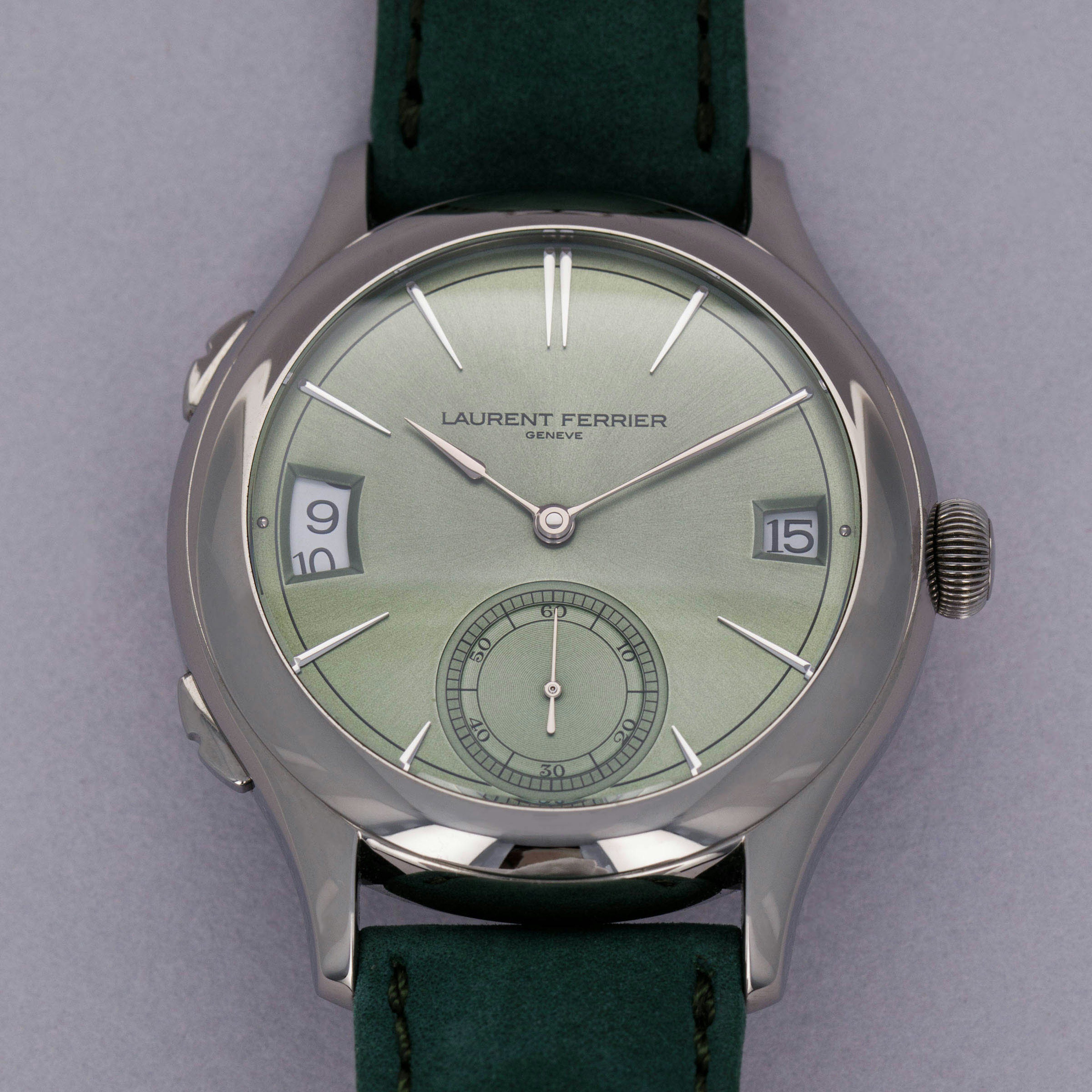 Thumbnail for Laurent Ferrier Traveller Série Atelier III Magnetic Green Titanium Limited Edition