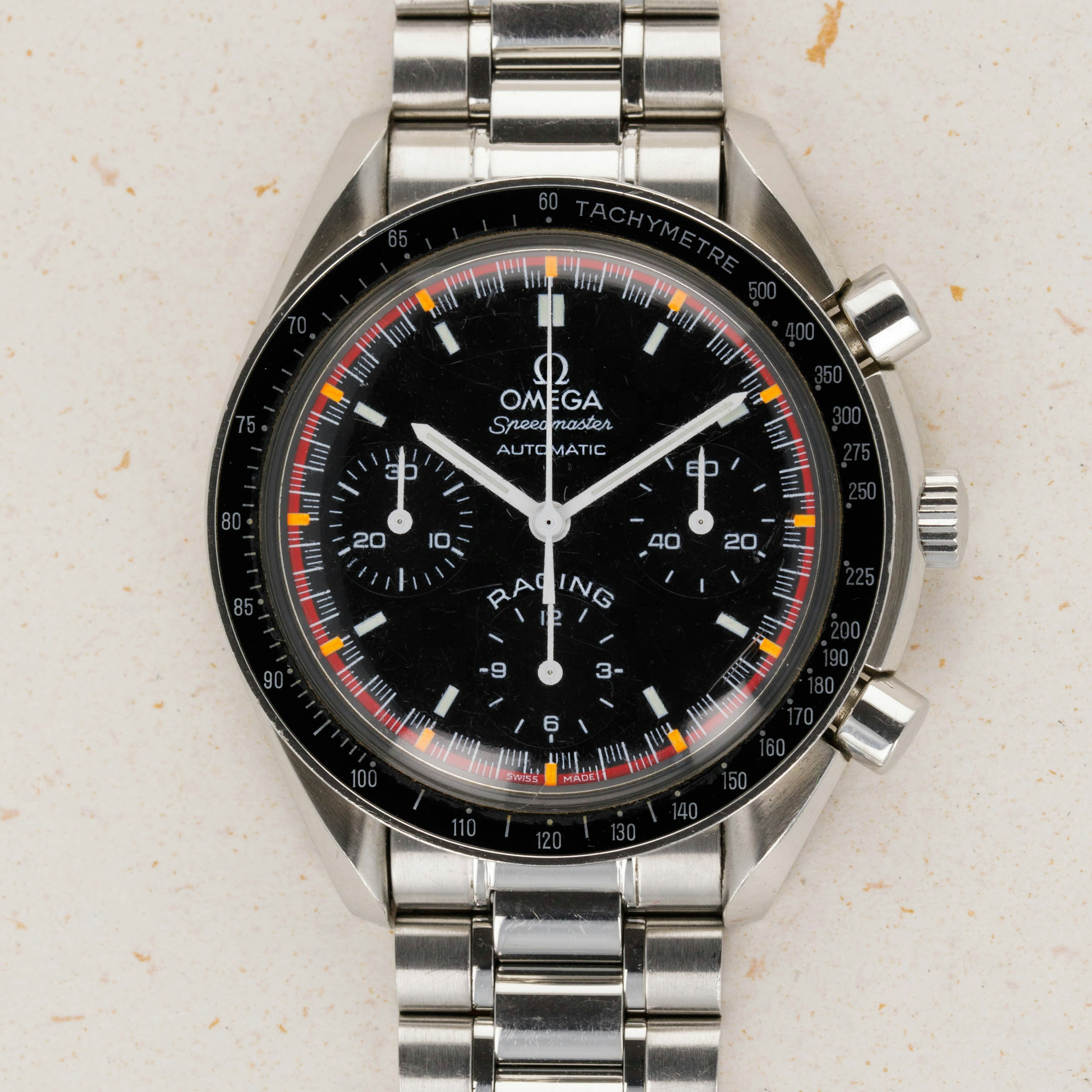 Thumbnail for Omega Speedmaster 3518.50 Michael Schumacher Black Racing Dial