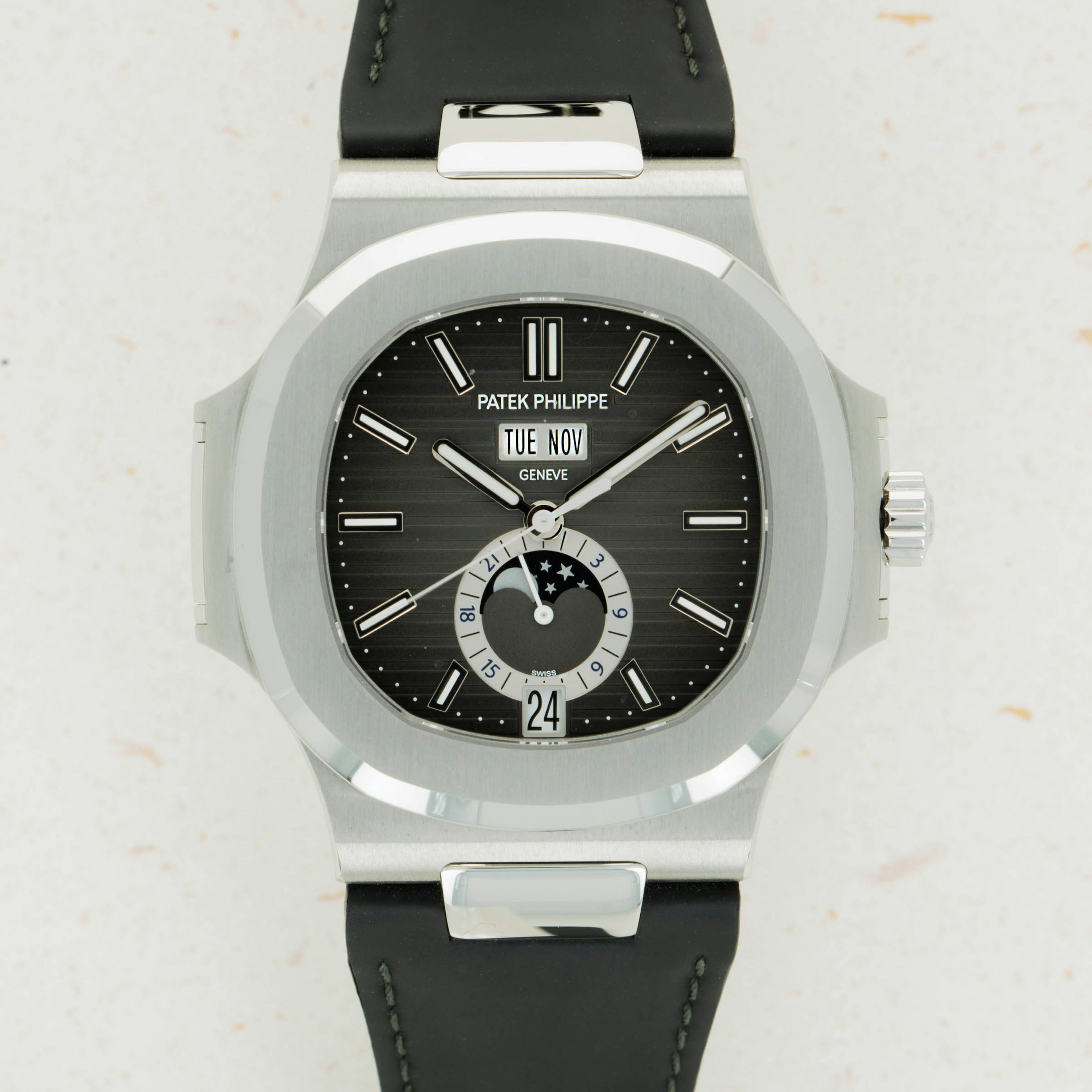 Thumbnail for PATEK PHILIPPE NAUTILUS ANNUAL CALENDAR MOONPHASE 5726A-001