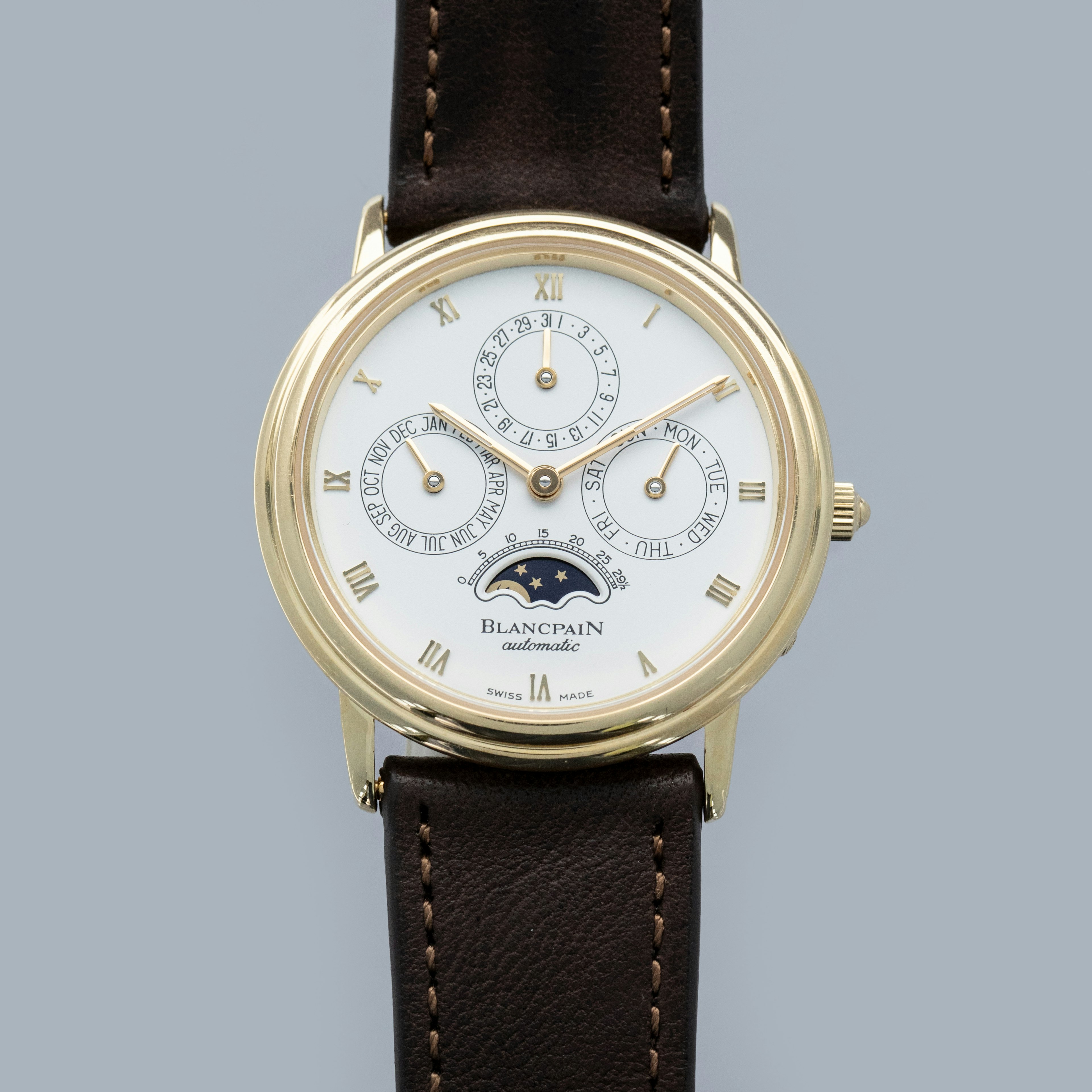 Thumbnail for Blancpain Villeret Quantieme Perpetual 5395-1418A 18k YG