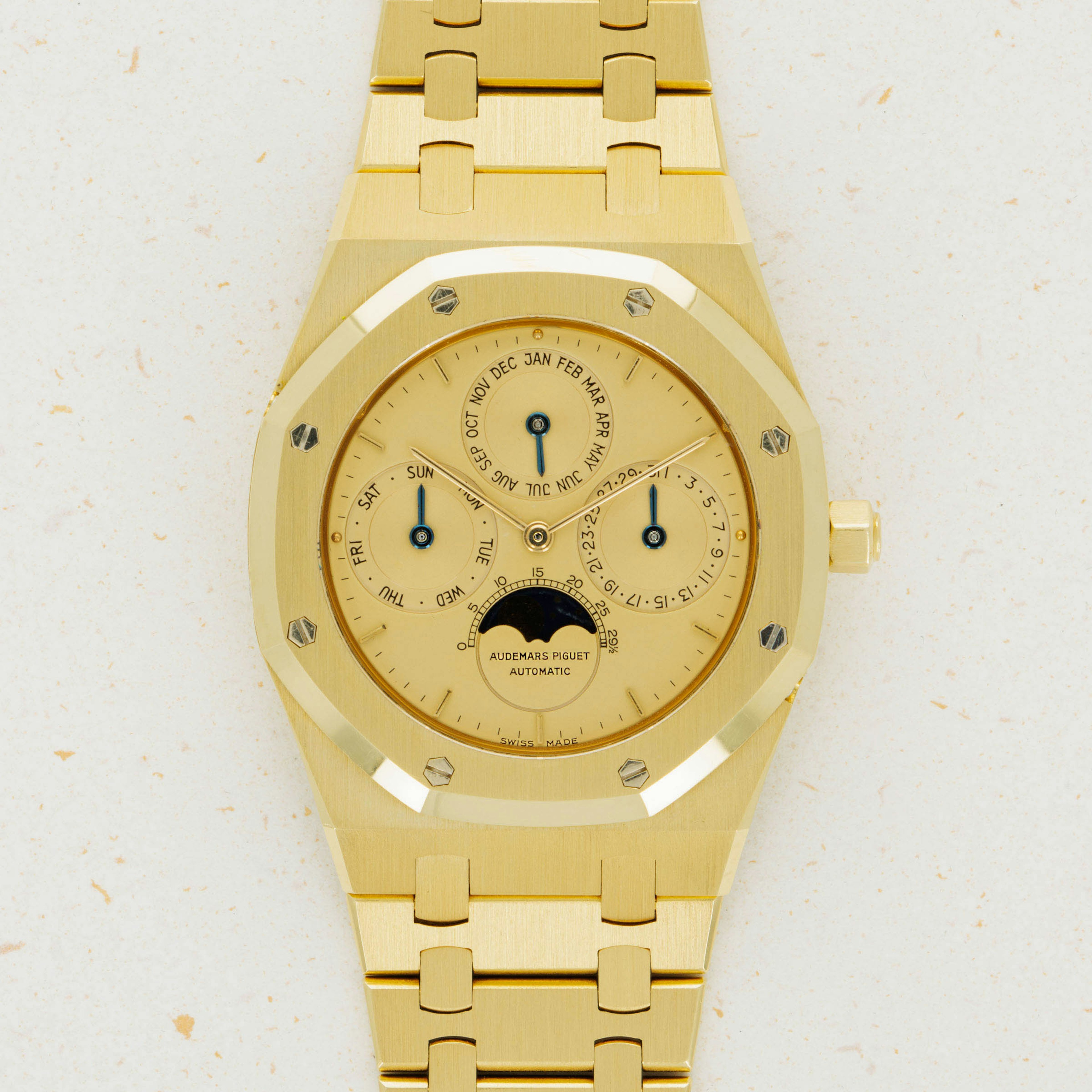 Thumbnail for Audemars Piguet Royal Oak Quantieme Perpetual 25645BA Yellow Gold
