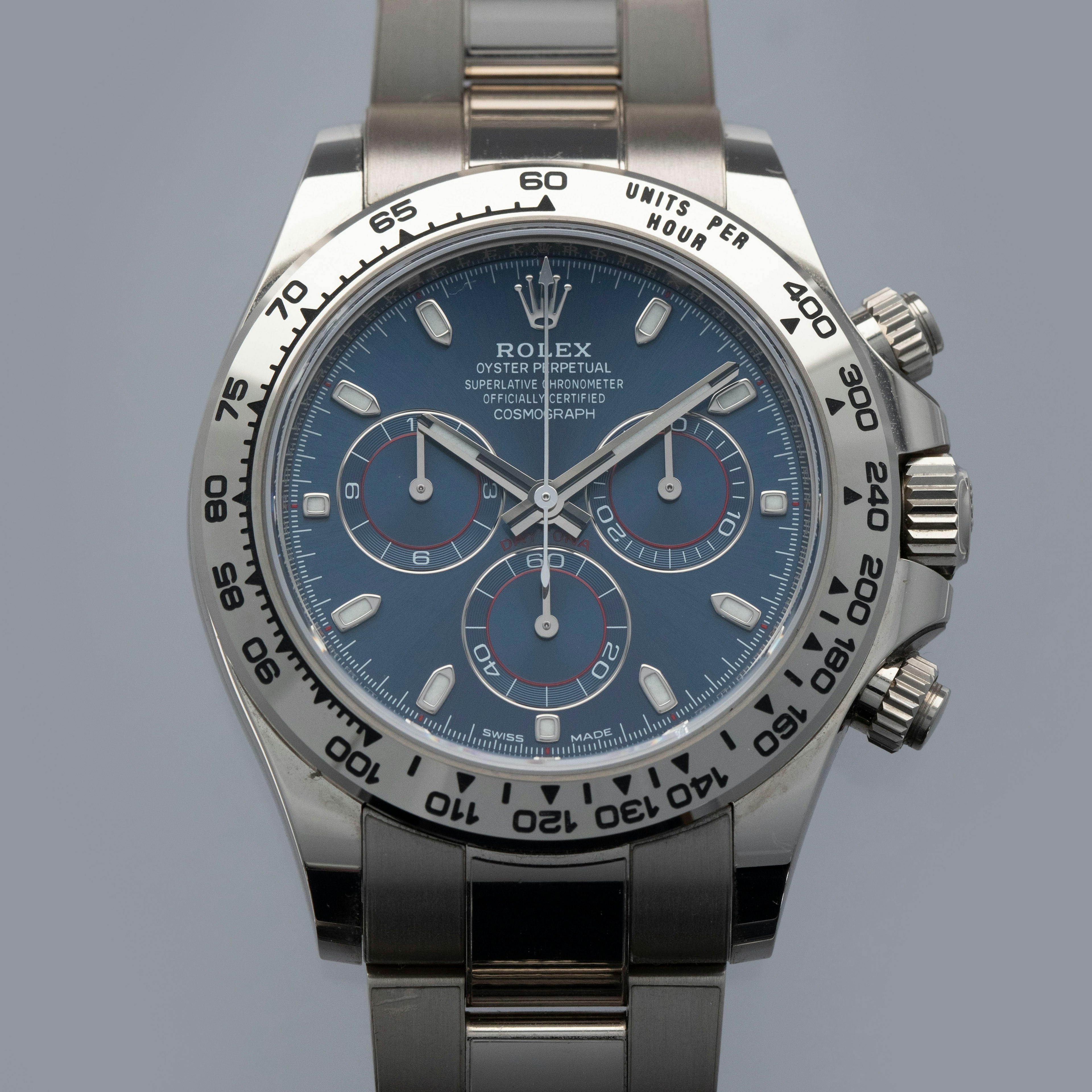 Thumbnail for Rolex Cosmograph Daytona 116509 Blue Dial 18k WG