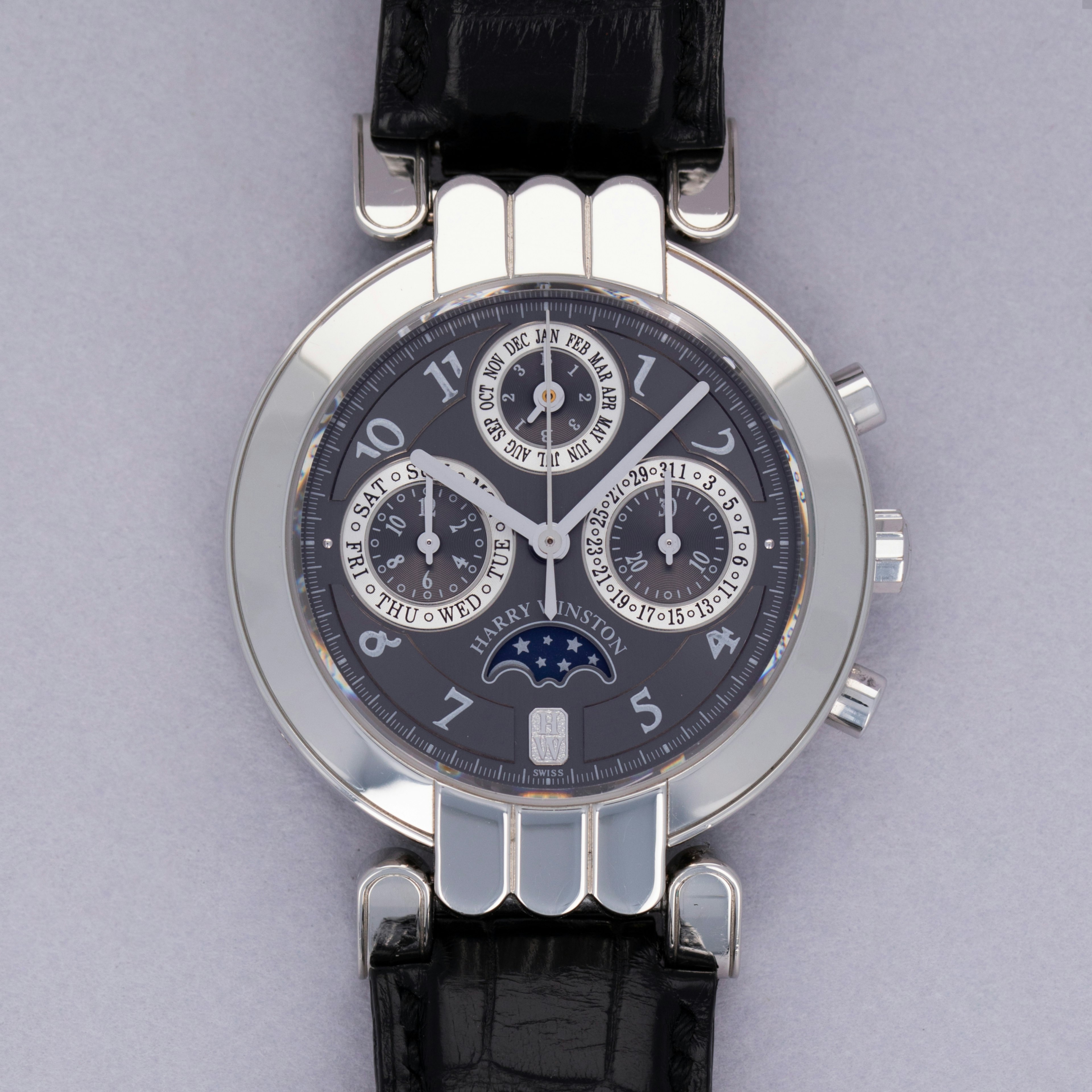 Thumbnail for Harry Winston Ocean Perpetual Calendar Chronograph200-MCAPC38P Platinum
